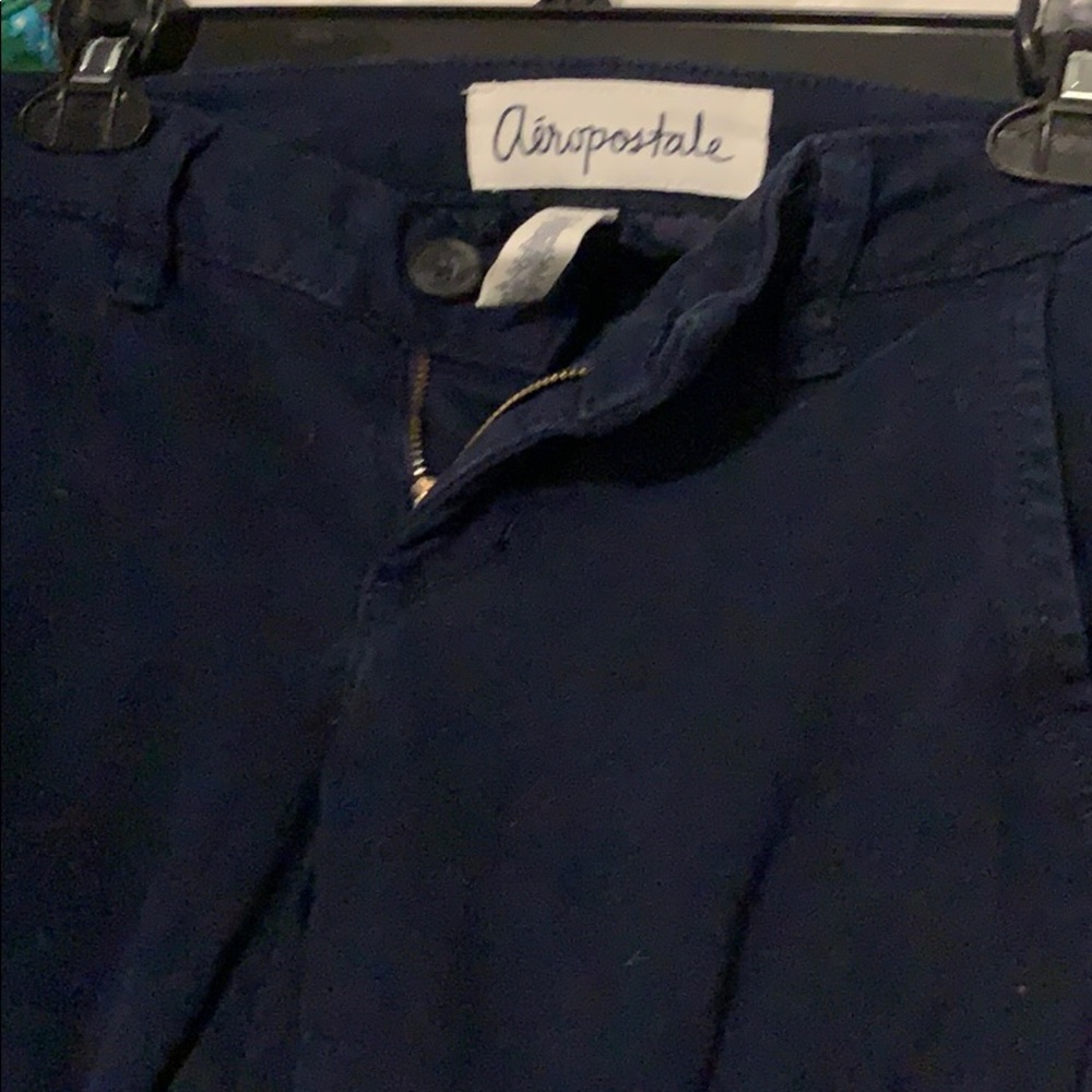 Navy bootcut Aeropostale khakis